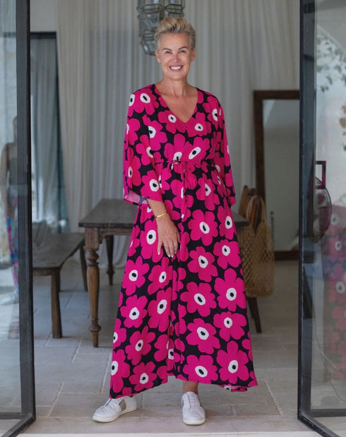 Bee Maddison Zoe Dress Freez James St Boutique